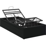  Električni podesivi okvir kreveta Crna 200 x 90 x 33,5 cm Čelik | shoptok.hr