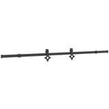 vidaXL Drsna vrata s kompletom vodil 85x210 cm trdna borovina | Shoptok.si