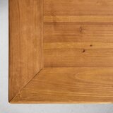 Bessagi Home jedilna miza laurien, masiven bor, jeklo | Shoptok.si