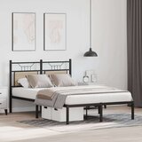 vidaXL Posteljni okvir brez vzmetnice hrast 120x200 cm inženirski les | Shoptok.si