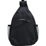  Muška Crossbody Torba HARAHU Signature - Crna KP40317 Cijene