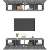 TV ormarići 4 kom boja sivog hrasta sonome 80x30x30 cm drveni | Eponuda.ba