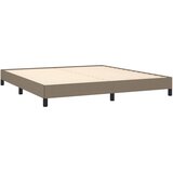  Okvir za krevet bez madraca smeđesivi 160x200 cm od tkanine | Eponuda.com