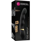 Dorcel Too Much 2.0 - punjivi vibrator s 3 motora (crno-zlatni) | shoptok.hr