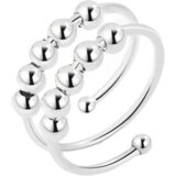 INF Antistresni obroč dvojno nastavljiv baker PlatinumSilver 17 mm, (21237992) Cene