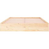  Posteljni okvir iz trdnega lesa 135x190 cm, (20684842) | Shoptok.si