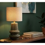 Mauro Ferretti Kaki zelena/krem stolna lampa keramička s tekstilnim sjenilom (visina 41,5 cm) Harmony – | shoptok.hr