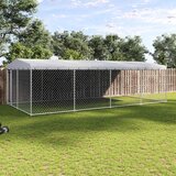  kavez za pse s krovom 7,6 x 3,8 x 2,3 m | Eponuda.com