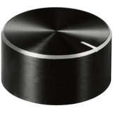 TRU COMPONENTS TC-11613832 okretni gumb s gumbom za obilježavanje crna (Ø x V) 20 mm x 10 mm aluminij, plastika 1 St. | Eponuda.ba