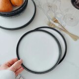 Maxwell williams Mali krožnik z robom Caviar Granite 21cm / porcelan, (21318048) | Shoptok.si