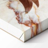  Slika - Elegance of a Flower (1-part) - Delicate Lily on Marble in Sepia 60x90 | shoptok.hr