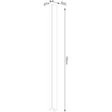 Thoro Crna metalna zidna lampa FREYA &amp;ndash; Slike