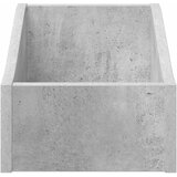  Kutija za LP ploče 2 kom. Betonska siva 23 x 33 x 16 cm - Betonska siva 2 23 x 33 x 16 cm | shoptok.hr