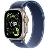 Apple Watch Ultra 3 GPS + Cellular 49mm Natural Titanium Case with Blue /Bright Blue Trail Loop - S /M | shoptok.hr