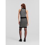 Karl Lagerfeld Suknja crna / bijela | shoptok.hr