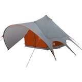  Teepee šotor s streho Siva in oranžna 600 x 600 x 347 cm, (5000091083) | Shoptok.si