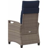  Vrtna stolica 2 pcs siva i modra 56 x 60 x 112 cm | shoptok.hr