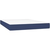  s oprugama i madracem plavi 140 x 190 cm od tkanine | shoptok.hr