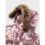 name it Funkcionalna obleka 'SNOW10' pastelno zelena / mauve / rosé | Shoptok.si