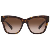 Michael Kors Sončna očala 'Empire Square' konjak / temno rjava | Shoptok.si