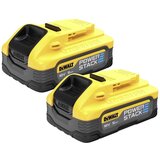Dewalt 18V XR Powerstack set od 2 zamjenske baterije, 5,0 Ah s tehnologijom džepnih baterija DCBP518H2-XJ električni alaT-akumulator 5.0 Ah Li-Ion Cijene