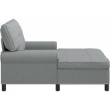  Ležaljka s jastukom Svijetlo siva 91 x 157 x 91 cm tkanina | shoptok.hr