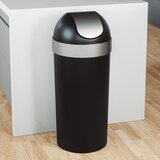 Umbra Črn plastičen koš za smeti 62 l Venti – | Shoptok.si
