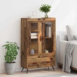  Highboard s ladicama Staro drvo 69,5 x 31 x 115 cm | shoptok.hr
