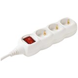 Home Somogyi Razvodnik sa tri mesta + prekidač Home NV03K-5/WH | ePonuda.com