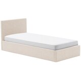 Kave Home Bež tapecirani krevet s prostorom za odlaganje s podnicom 90x200 cm Nahiri – | shoptok.hr