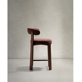 Kave Home Smeđa/u tamnoj prirodnoj boji barska stolica od čvrste jeseni (visine sjedala 65 cm) Granite – | shoptok.hr