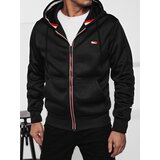 DStreet Bluza męska rozpinana z kapturem czarna | shoptok.hr