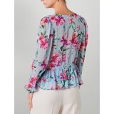 Sinsay Poluprozirna bluza s cvjetnim uzorkom | shoptok.hr