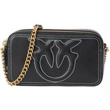 Pinko Torba za čez ramo črna / bela | Shoptok.si