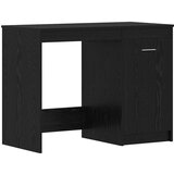 vidaXL Stol s ladicama Crni hrast 140 x 50 x 76 cm Konstruirano drvo | shoptok.hr