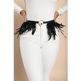 Fenzy Okrasen Pas Za Telo, Črn | Shoptok.si