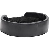 Krevet za pse crni 69 x 59 x 19 cm od pliša i umjetne kože | Eponuda.com