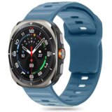  Silikonski pašček za uro Samsung Galaxy Watch Ultra 47 mm - moder u
