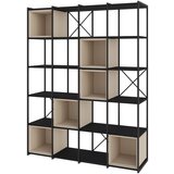 Marckeric Črn/kremno bel regal 140x179 cm Anya – | Shoptok.si