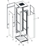 Safewell Rack orman 27U 600x600 | Eponuda.com