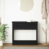 Konzolni stol s ladicama crni 85,5x38,5x74,5 cm | shoptok.hr