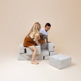MeowBaby Kremasto korduro penasto igrišče 100x35x40 cm Montessori - | Shoptok.si