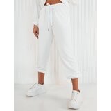DStreet Spodnie dresowe damskie JOCOMF ecru | shoptok.hr