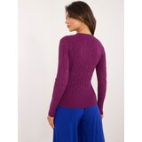 Wool Fashion Italia Sweater-AT-SW-2338-2.61-purple | shoptok.hr