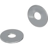  Prikladno za ravne podloške 2 pcs Srebrno M6 x 18 mm Željezo | shoptok.hr