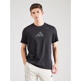 Adidas Funkcionalna majica siva / črna | Shoptok.si
