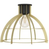 Eglo Stillington plafonjera E27, 42 cm, crna/zlatna, 43766 | shoptok.hr