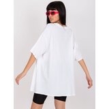Italy Moda T-shirt-DHJ-TS-6862.24X-white-pink | shoptok.hr
