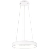  Bijela LED viseća svjetiljka s mogućnosti zatamnjivanja s metalnim sjenilom ø 46 cm Cardona – | shoptok.hr
