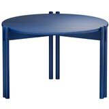 Karup Design Modra okrogla mizica iz masivnega bora ø 60 cm Sticks – Cene